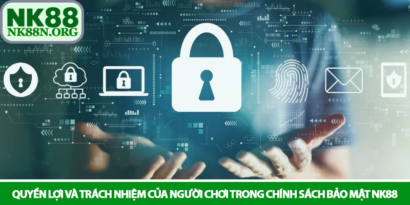 Chính sách bảo mật NK88 - Bảo vệ dữ liệu người dùng 3 Quyền lợi và trách nhiệm của người chơi trong Chính sách bảo mật NK88